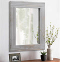 Rustic Wall Mirror Farmhouse, by HLFMVWE