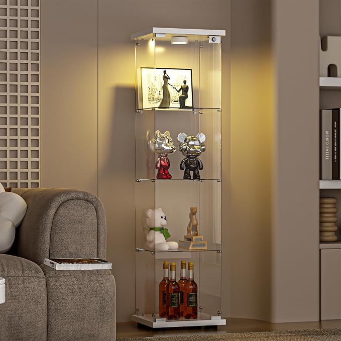 FANYUSHOW Glass Display Cabinet by FANYUSHOW