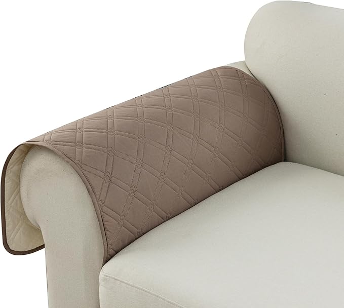 Genina Sofa Armrest Cover, Anti-Slip Armchair Slipcovers by Genina