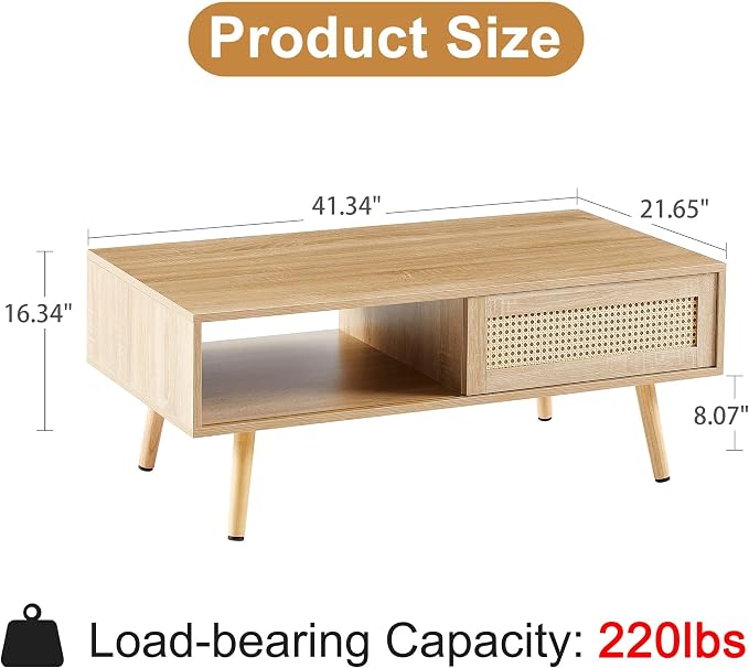 Mid Century Modern Coffee Table - Image 2