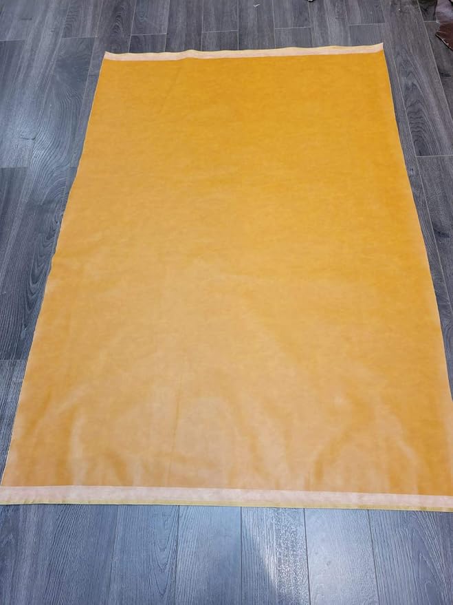Caramel Light Tan Soft Faux Vegan PU Leather by the Yard Synthetic Pleather 0.9 - Image 7