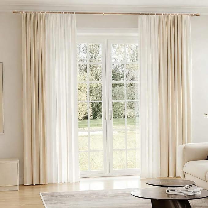 5/8” Diameter Curtain Rods 30-90 Inch, - Image 5