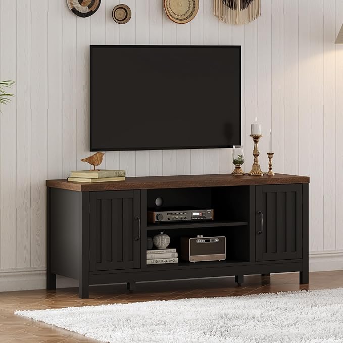 ChooChoo Farmhouse TV Stand for Televisions up to 55 inches, Entertainment by ChooChoo