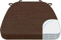AAAAAcessories D-Shaped Chair Cushions, Machine-Washable Cover by AAAAAcessories