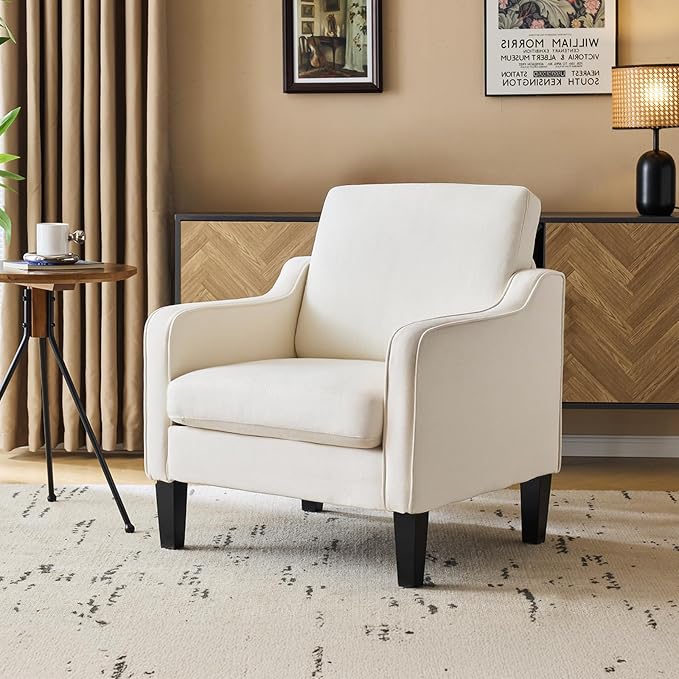 VINGLI Mid Century Modern Accent Chair, Waiting Room by VINGLI