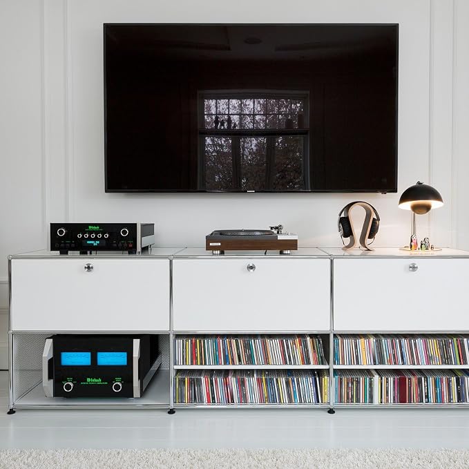 Modern Storage Cabinet Versatile Free-Standing Organizer - Image 2