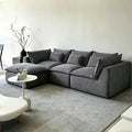 Boneless Couch Sectional Cloud Couch 102.3'' Oversized Modular Sectional Sofa by Fachmaih