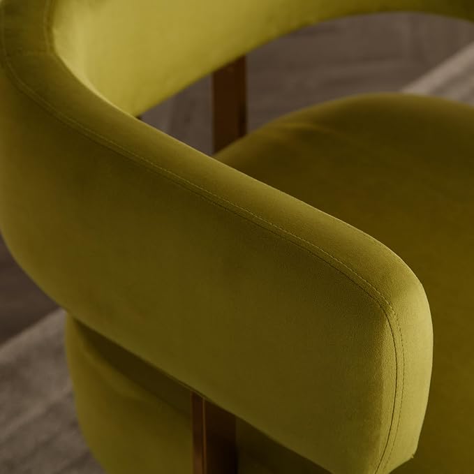 Modern Barrel Accent Chair, Living Room Side Chair - Image 8