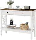 Lomojo Console Table, Sofa Table 13.8" D x 39.37" W x 31.5" HEntryway Table by Lomojo