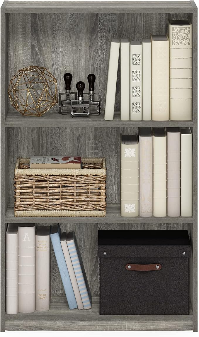 Furinno JAYA Book Shelf, 3-Tier Bookshelf, Bookcase - Image 6