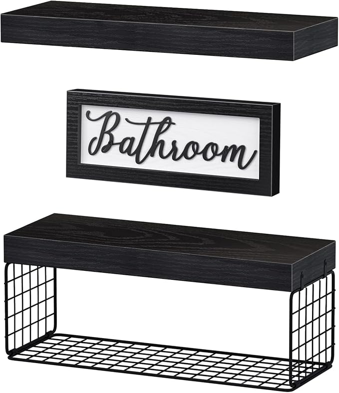 QEEIG ‎Bathroom Shelves Over Toilet - Image 6