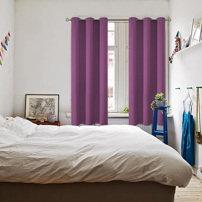 BGment Room Darkening Curtains 72 Inches Long - Image 2