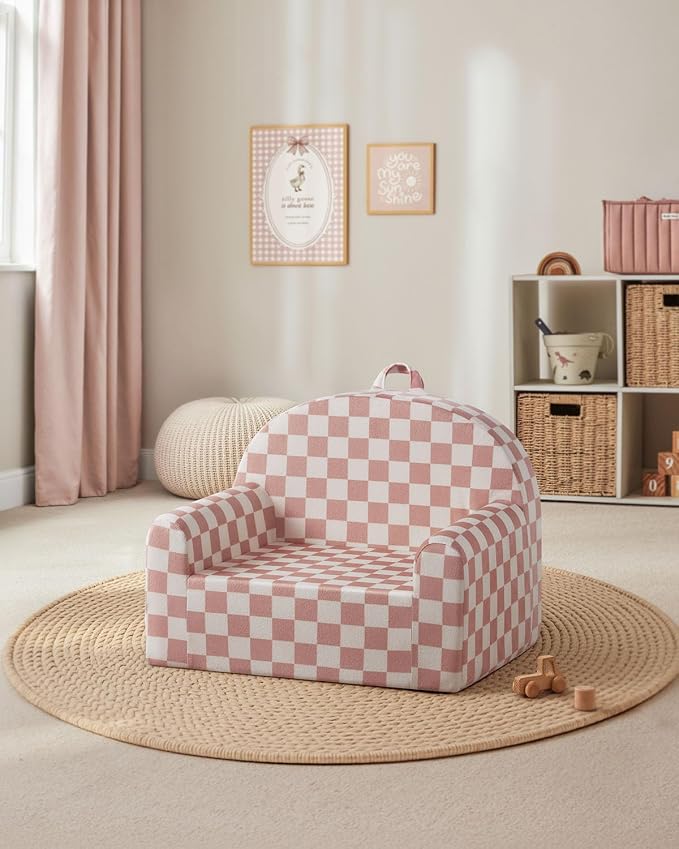 Blissful Diary Toddler Chair, Snuggly Soft Kids Sofa Chair, Supportive Toddler - Image 2