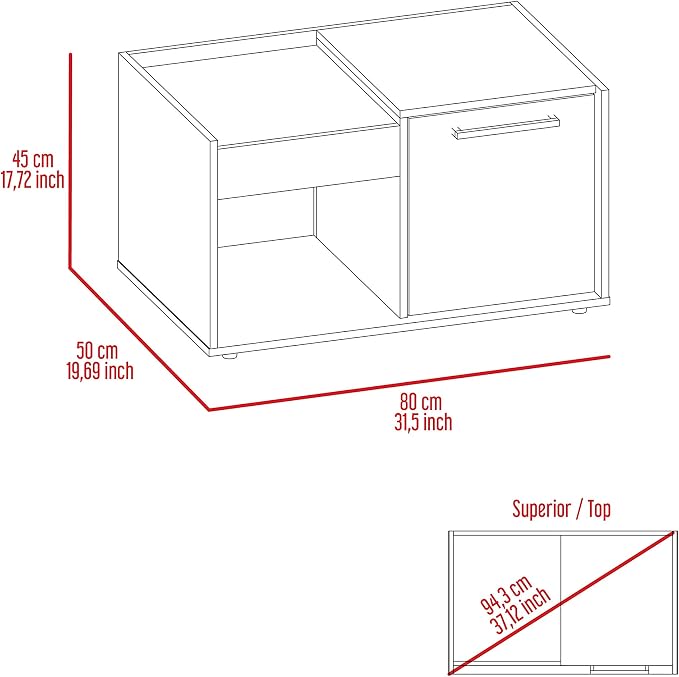 Transitional Style Coffee Table - Image 5