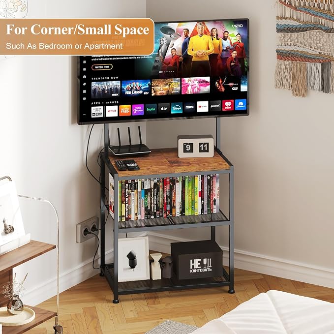 23 Inch to 50 Inch Floor Small Corner TV Stand - Image 9