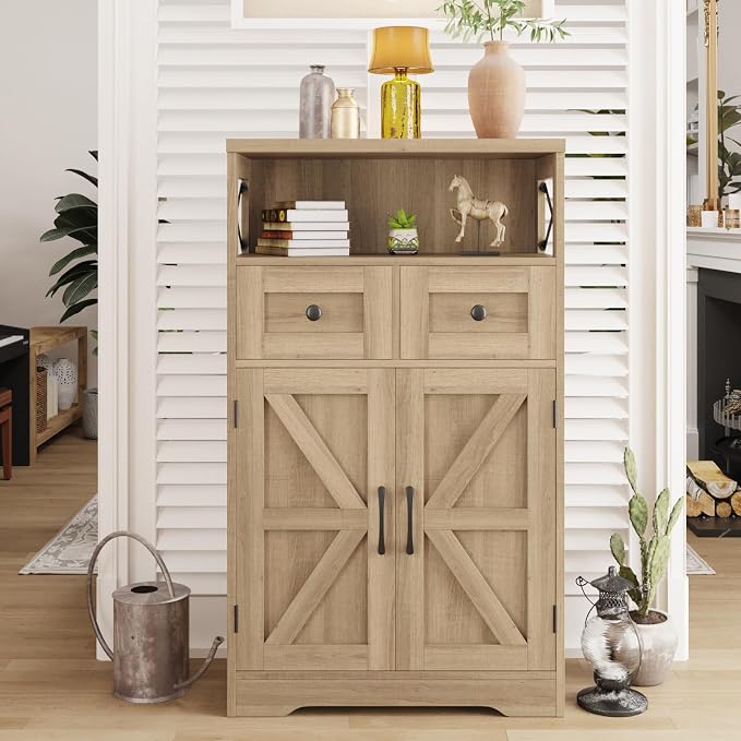 Befrases Natural Wood Storage Cabinet - Image 3