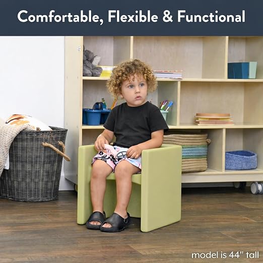 Children's Factory Cube Chair for Kids, Flexible Seating Classroom Furniture - Image 7