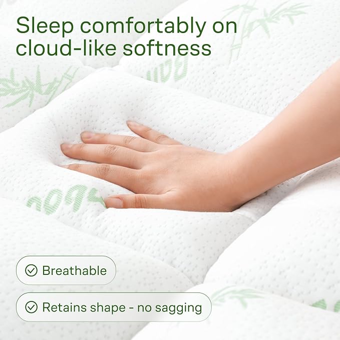 Niagara Sleep Solution Ultra Soft Queen RV Size Mattress Topper - Image 2