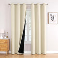 ChrisDowa 100% Blackout Curtains 72 inch Long by ChrisDowa