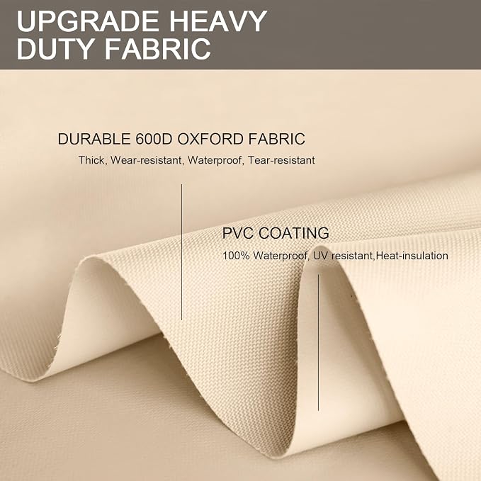 Patio Furniture Set Covers Waterproof Patio Conversation Sets Cover Outdoor - Image 3