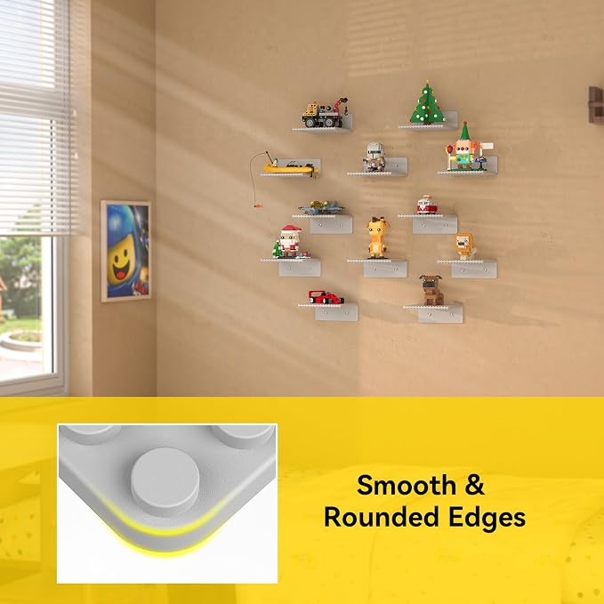 BlissBox 12-Pack Floating Display Shelves - Image 6