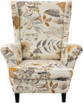 KRFOONN Wingback Chair Covers Slipcovers 2 Piece Stretch Wing Chair Covers by KRFOONN