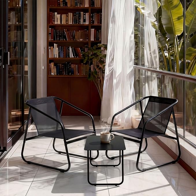 DUMOS 4 Piece Patio Furniture Set，Outdoor Patio Furniture Set - Image 7
