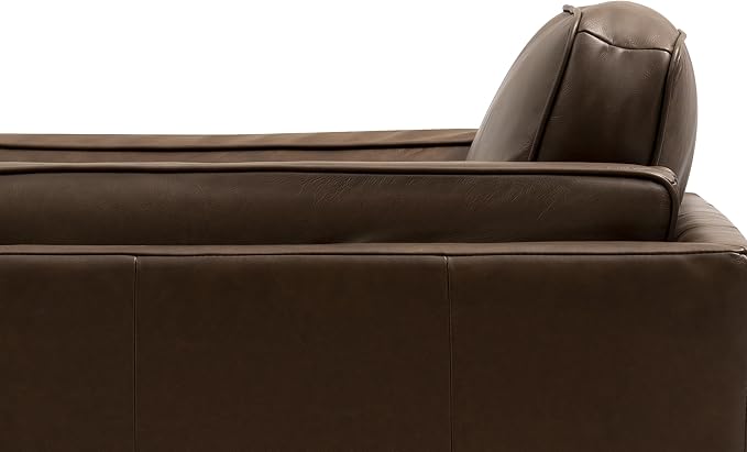 Valencia Artisan Full Leather Accent Chair 41.5” | Pure Full Italian Nappa - Image 6