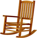 Hupmad Wooden Oversized Porch Rocker Chair by Hupmad