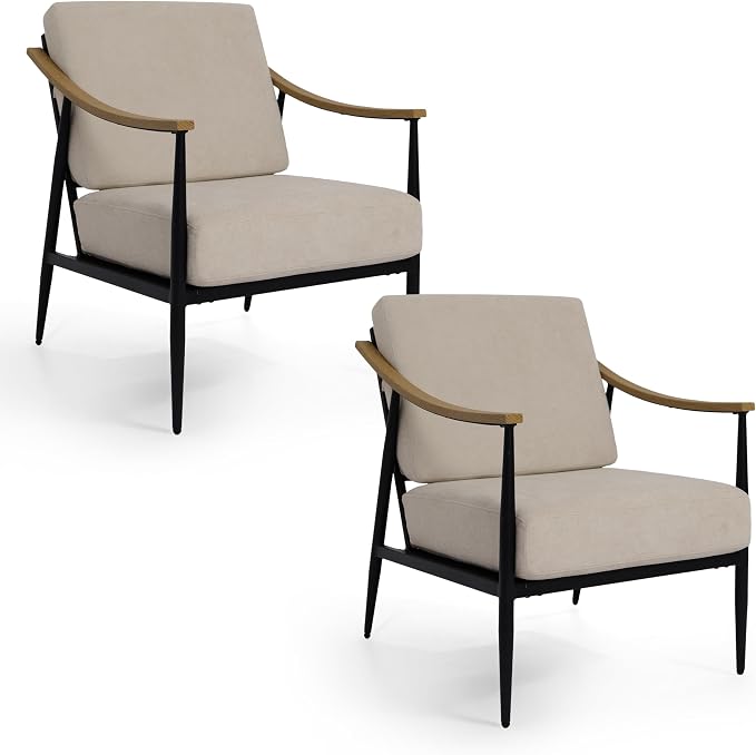 RNKSFX Modern Accent Chairs Set of 2 - Image 6
