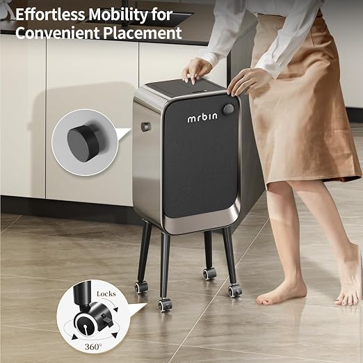 Mrbin Motion Sensor Bathroom Trash Can - Image 4
