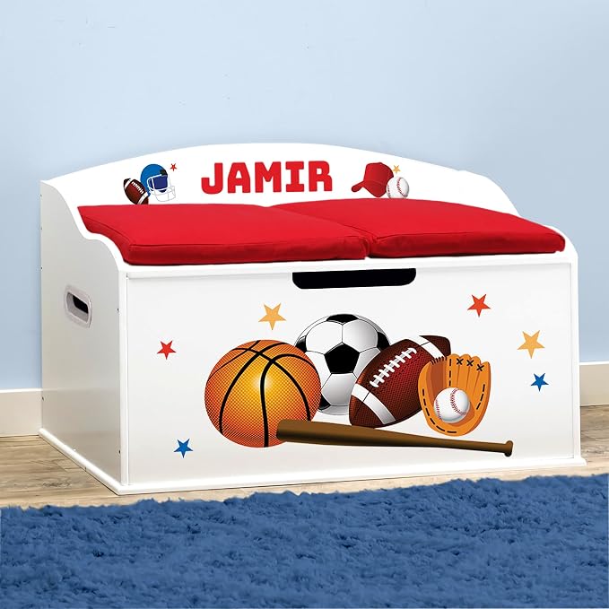 DIBSIES Personalized Creative Wonders Toy Box, 30 x 19.25 x 18 inches, - Image 2
