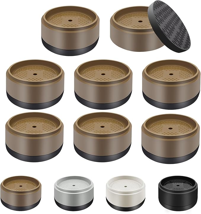 Furniture Risers Bed Risers Heavy Duty 1 inch, 2 inch, 3 inch, 4 inch Round by EnjoyLifeEnjoyHappiness