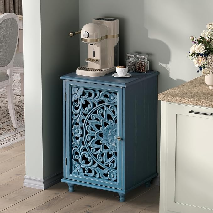 Jiansu furni Boho Small Buffet Cabinet by JIANSUFURNI