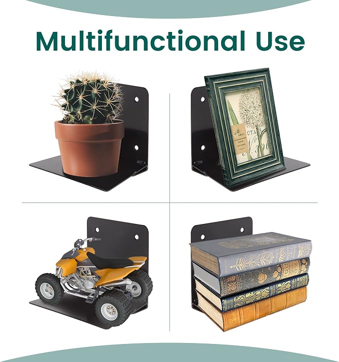 STORAGE MANIAC Floating Book Shelves - Image 7