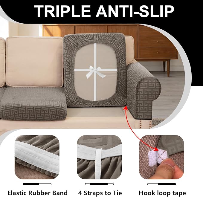 UNBBRRL Stretch Couch Cushion Cover - Image 3
