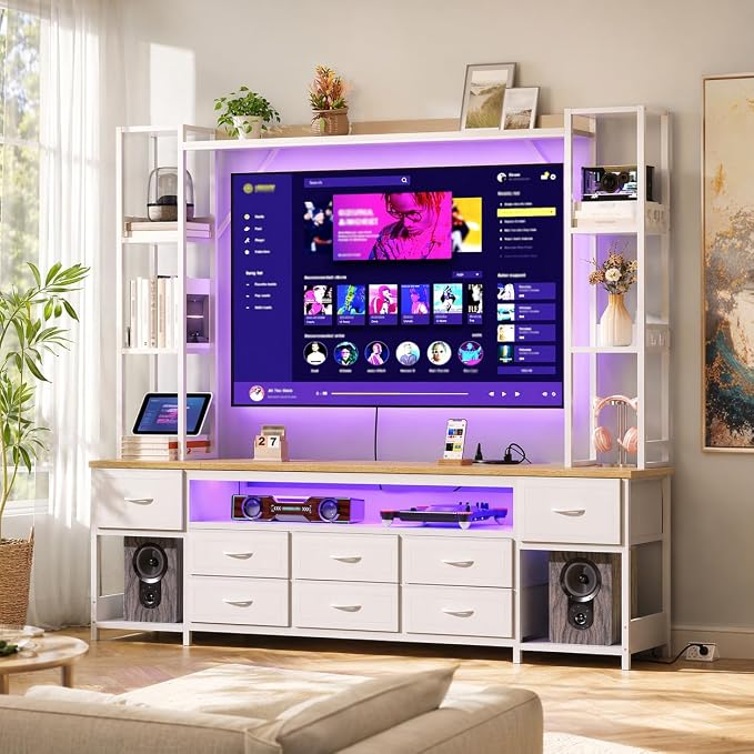 RALGEND Large Entertainment Center by RALGEND