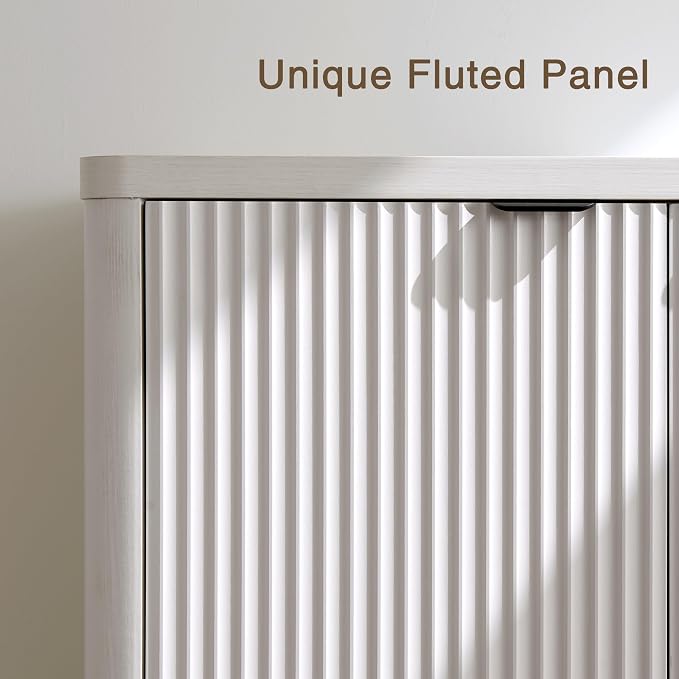 Fatmok 65" Large Sideboard Buffet Cabinet - Image 5