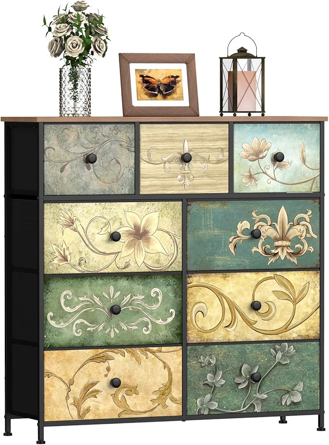 Tohomeor Dresser with Drawers for Bedroom Chest of Drawers Fabric Dresser for by Tohomeor