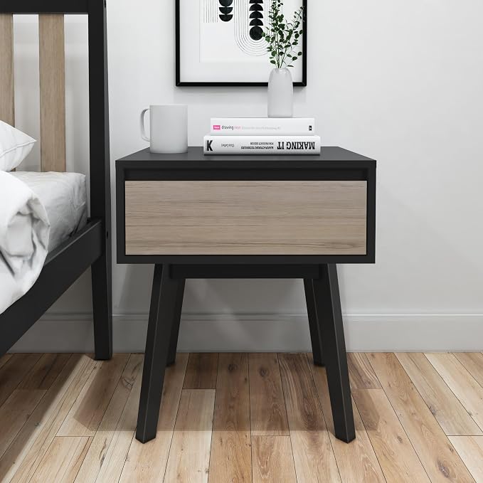 Plank+Beam Scandinavian Solid Wood Nightstand - Image 2