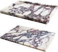 Real Luxurious Natural Marble Vanity Tray Genuine Marble Storage Tray by DUANYAN