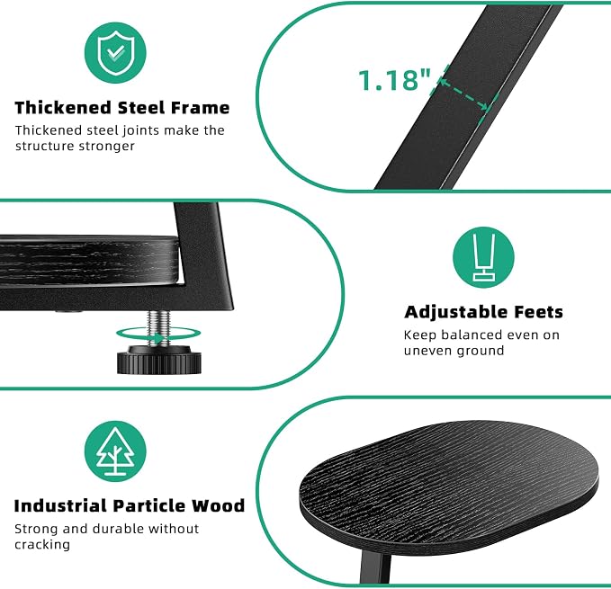 Kalrin Side Table, Small End Table - Image 8