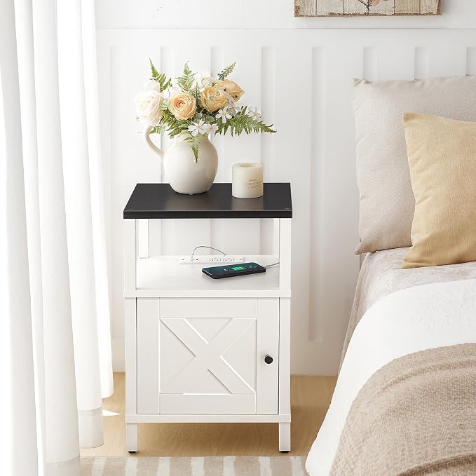MAHANCRIS Farmhouse Nightstand - Image 4