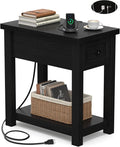 Armocity Narrow End Table with Charging Station by Armocity