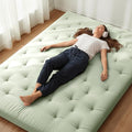 ZonLi Japanese Floor Futon Mattress Twin Size 75"x 39", 100% Cotton Cover 2.5'' by Zonli