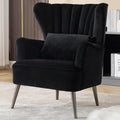 Modern Accent Chair Comfy Wingback Armchair by YUUIJOAA
