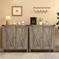 GarveeHome Small Storage Cabinet, Farmhouse Sideboard Buffet Cabinet by GarveeHome