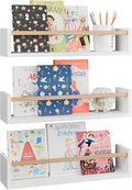 Fixwal Nursery Bookshelves, 16.5 Inch Floating Shelves by Fixwal