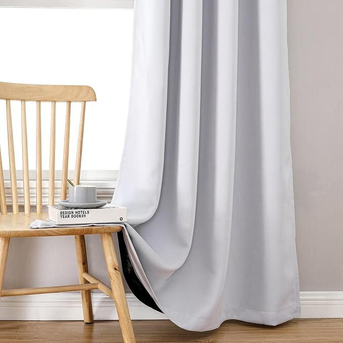 ChrisDowa 100% Blackout Curtains 80 inch Long - Image 7