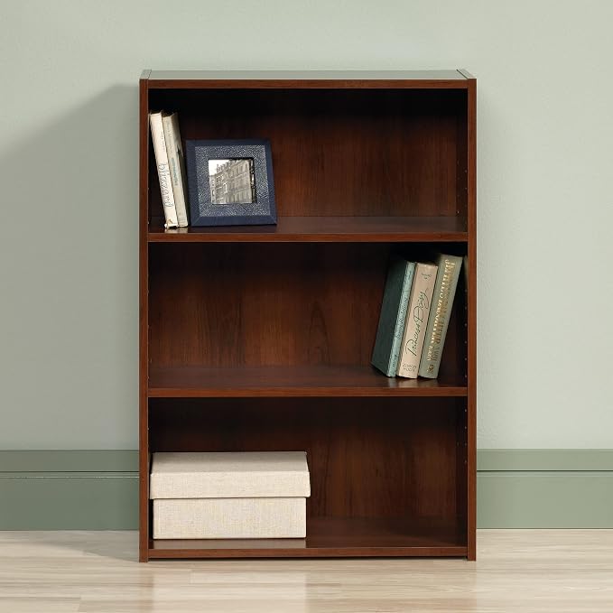 Sauder Beginnings 3-Shelf Bookcase, Bookshelf - Image 4